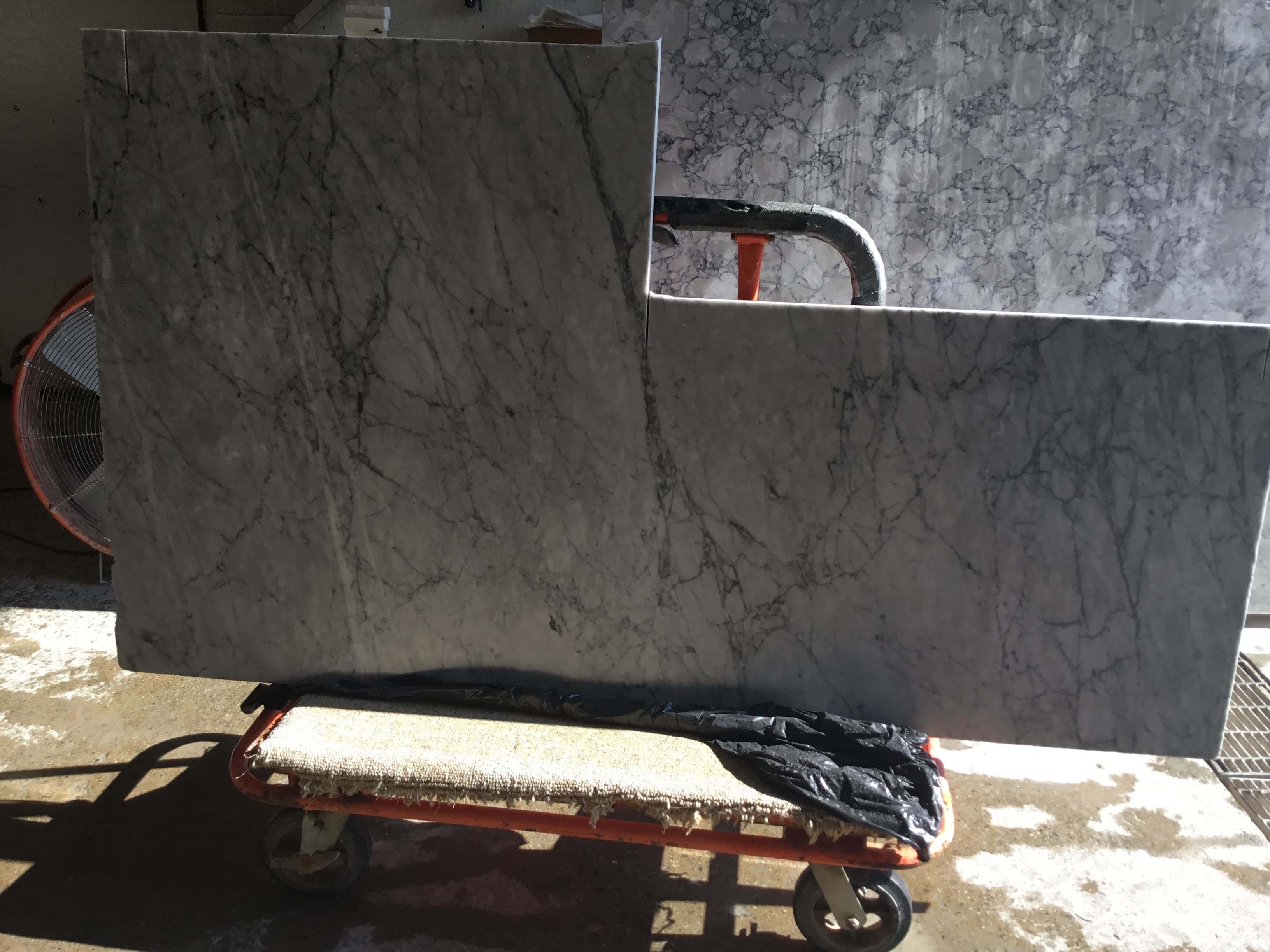 Bianco Carrara Honed 3CM, peça 10471-2.R1