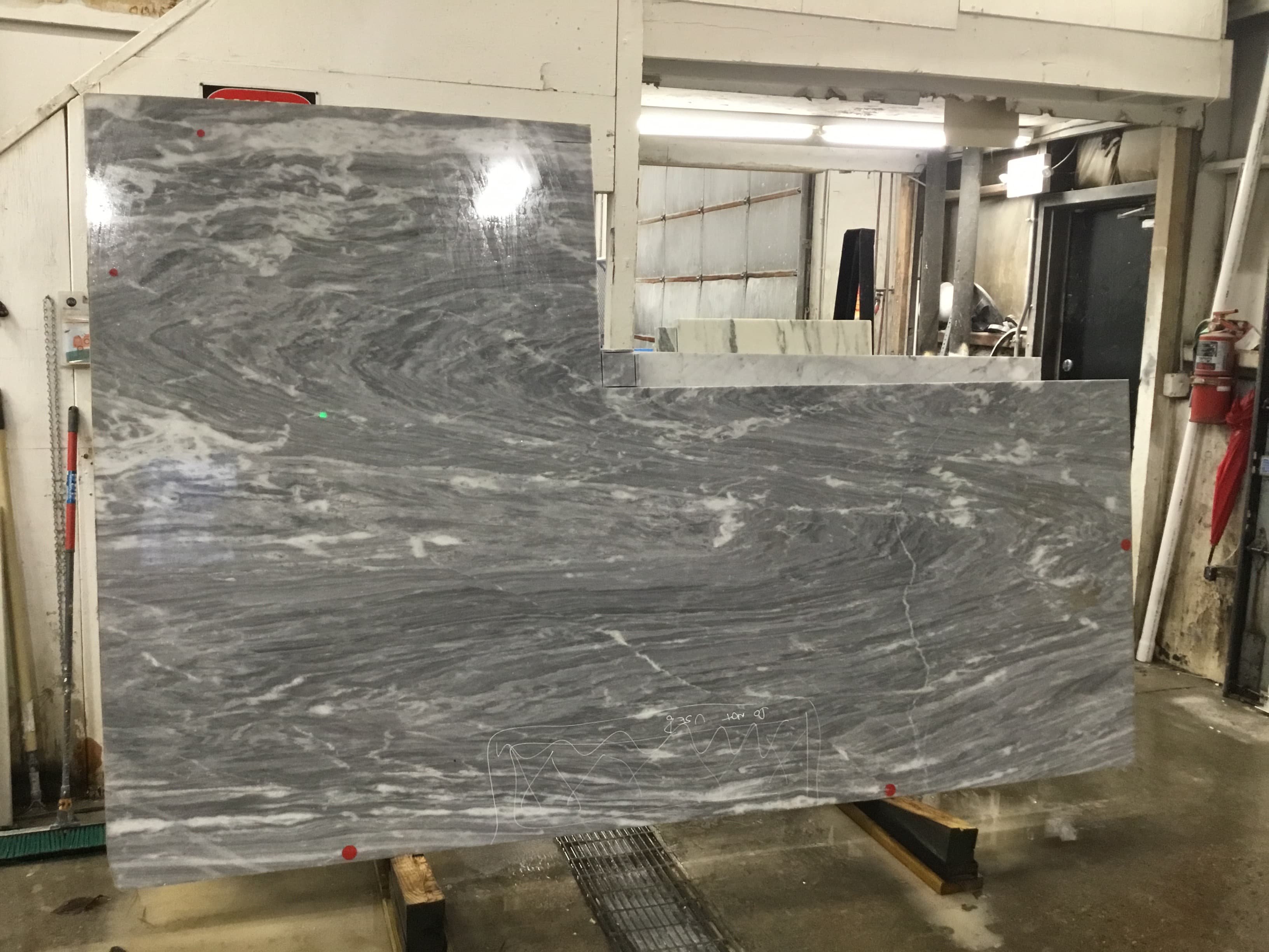 Grey Imperiale Polished 3CM, pieza 11148-13.R1