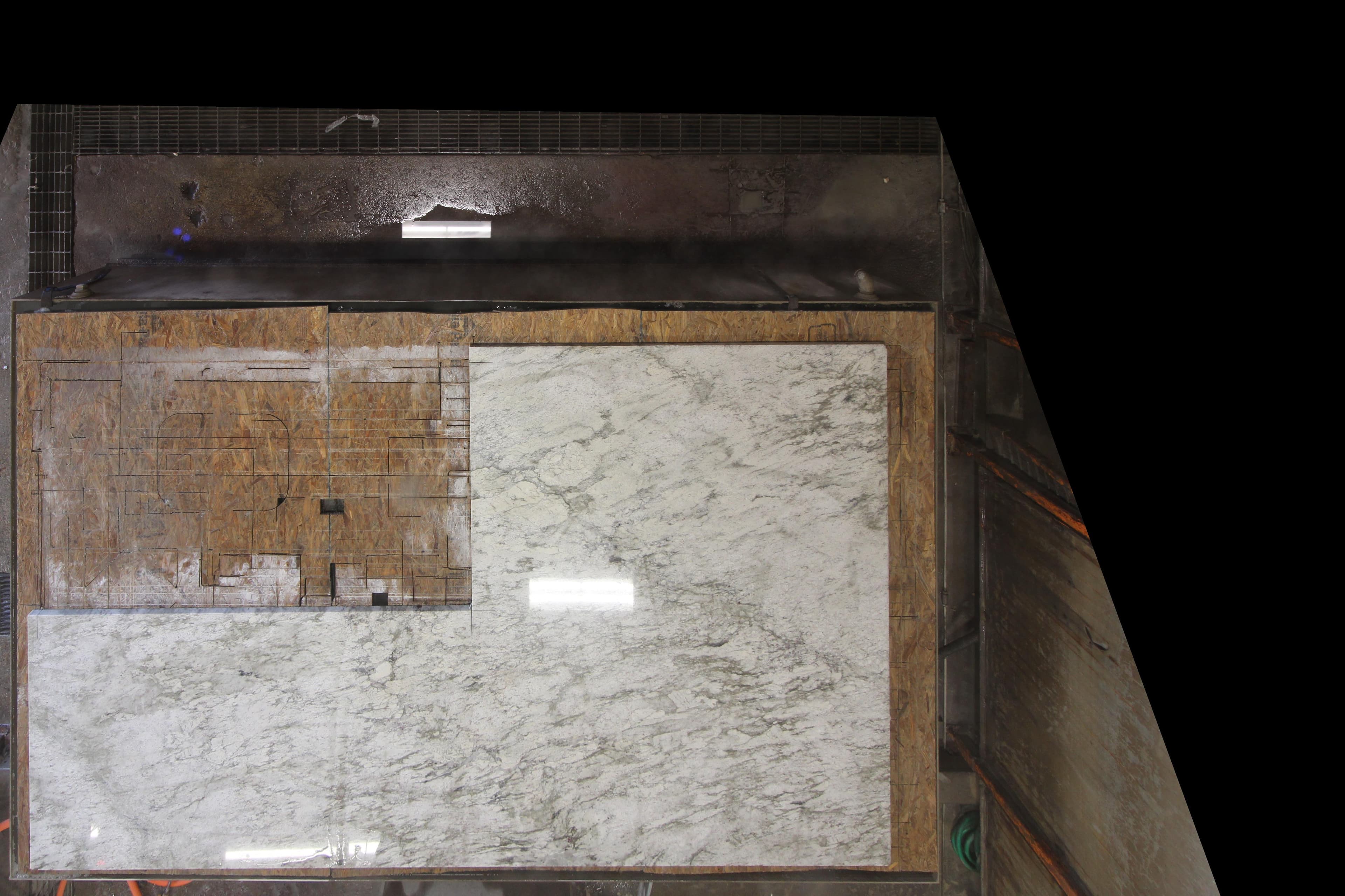 Aspen White Polished 3CM, pieza 13677-1.R1