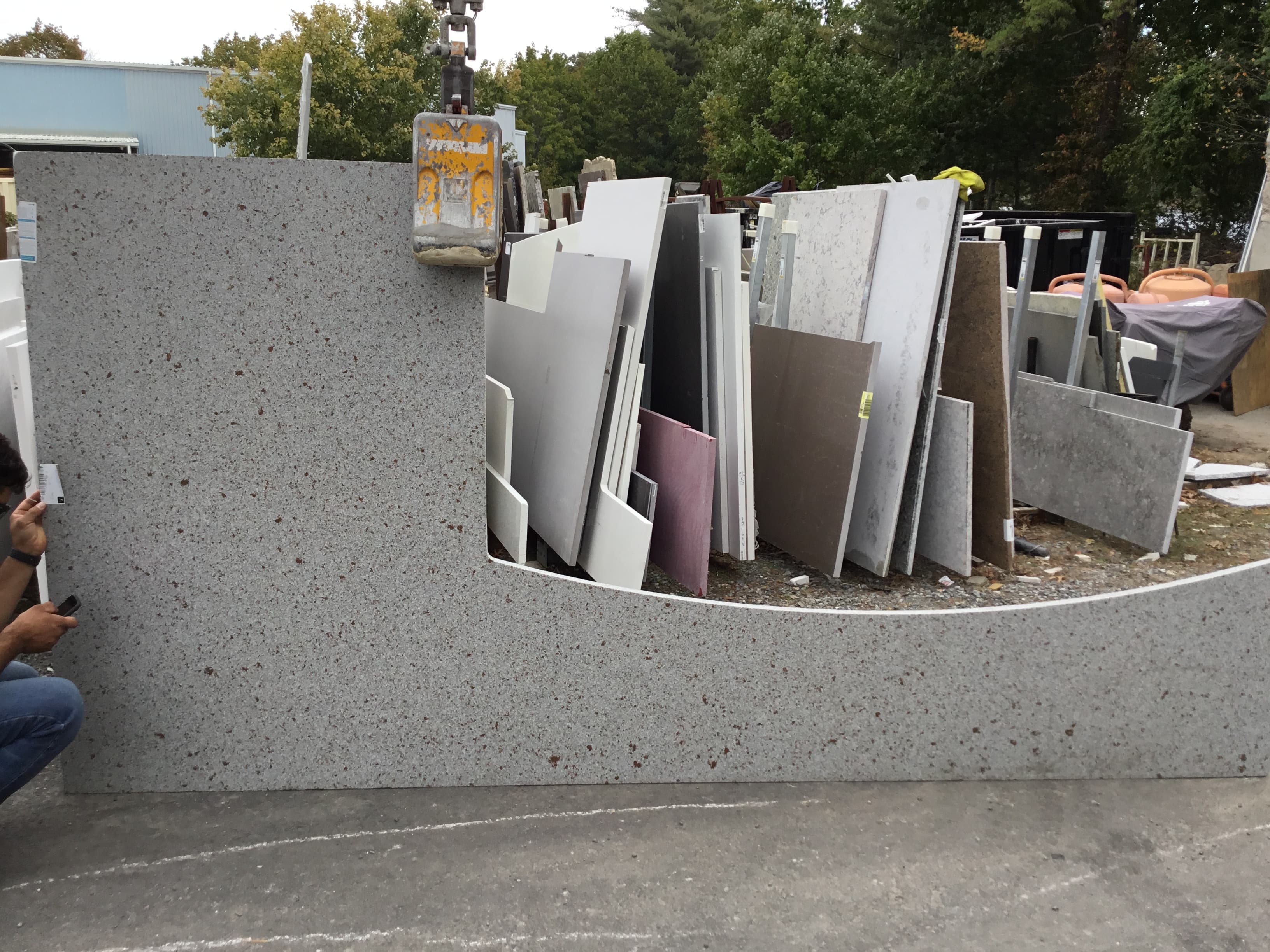 Silestone Atlantic Salt 3CM, piece 10079-1.R1