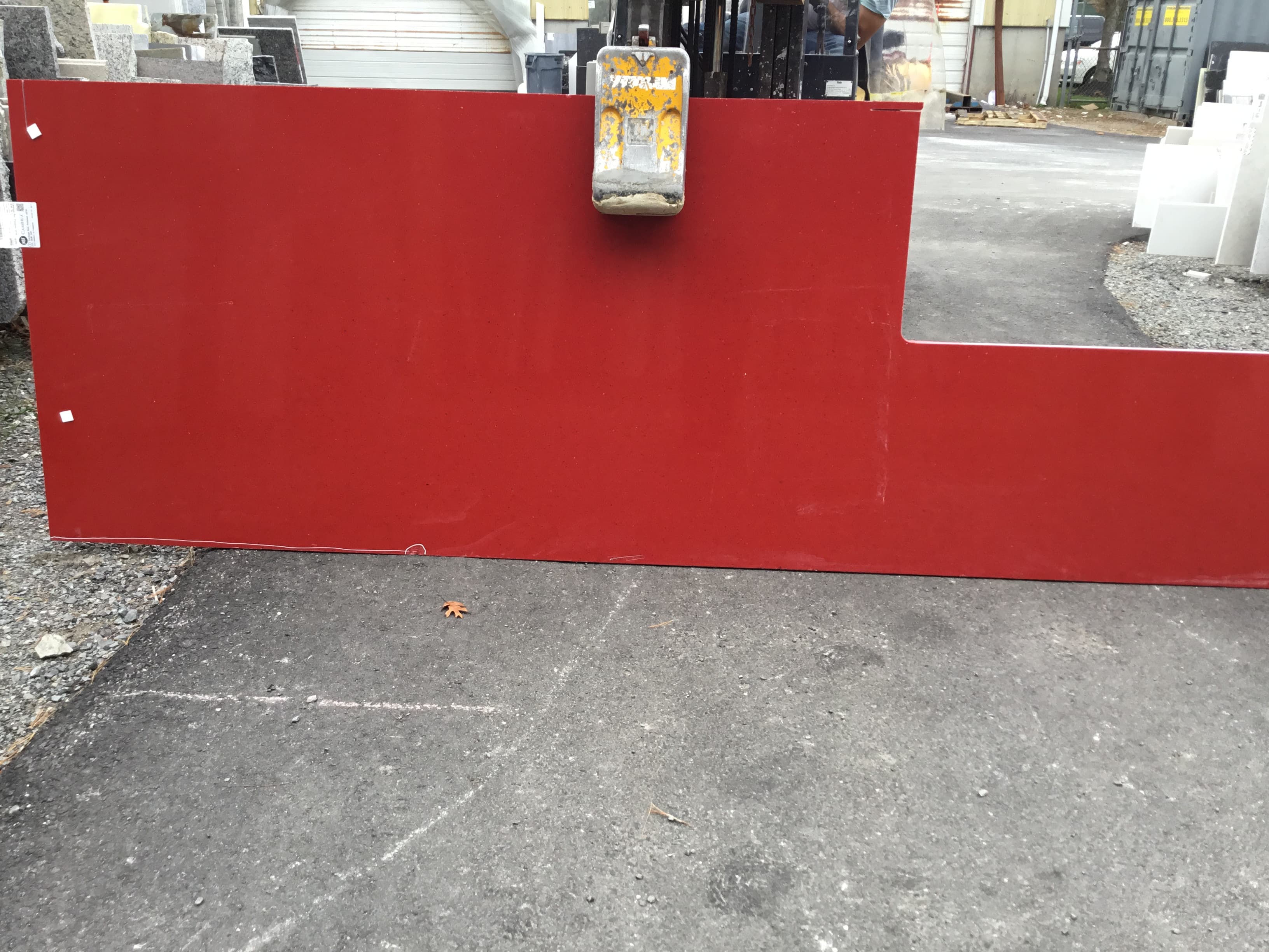 Cambria Red 3CM Polished, piece 10097-1.R1